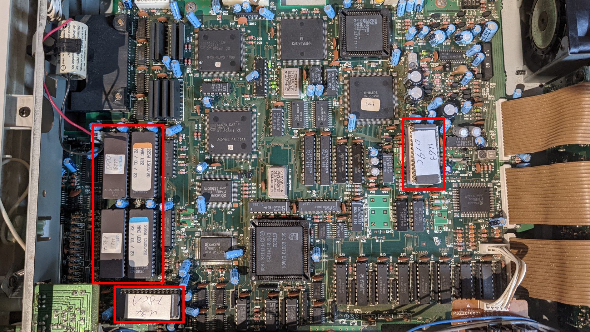 CD-i 181 motherboard