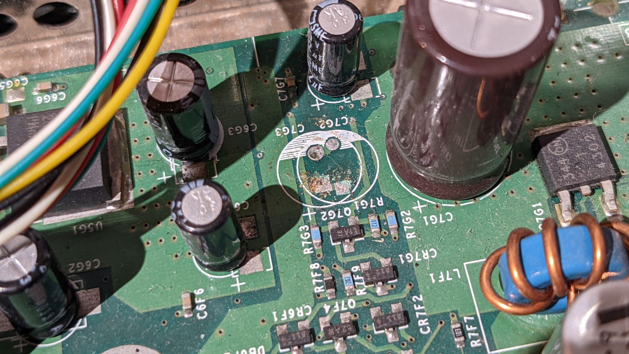 xbox clock capacitor corrosion