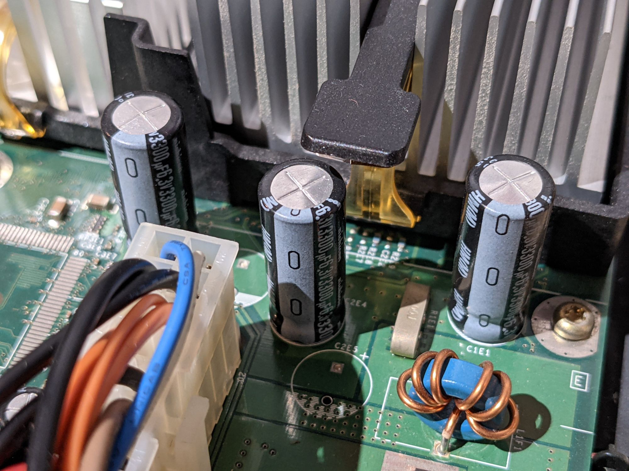 xbox power supply capacitors