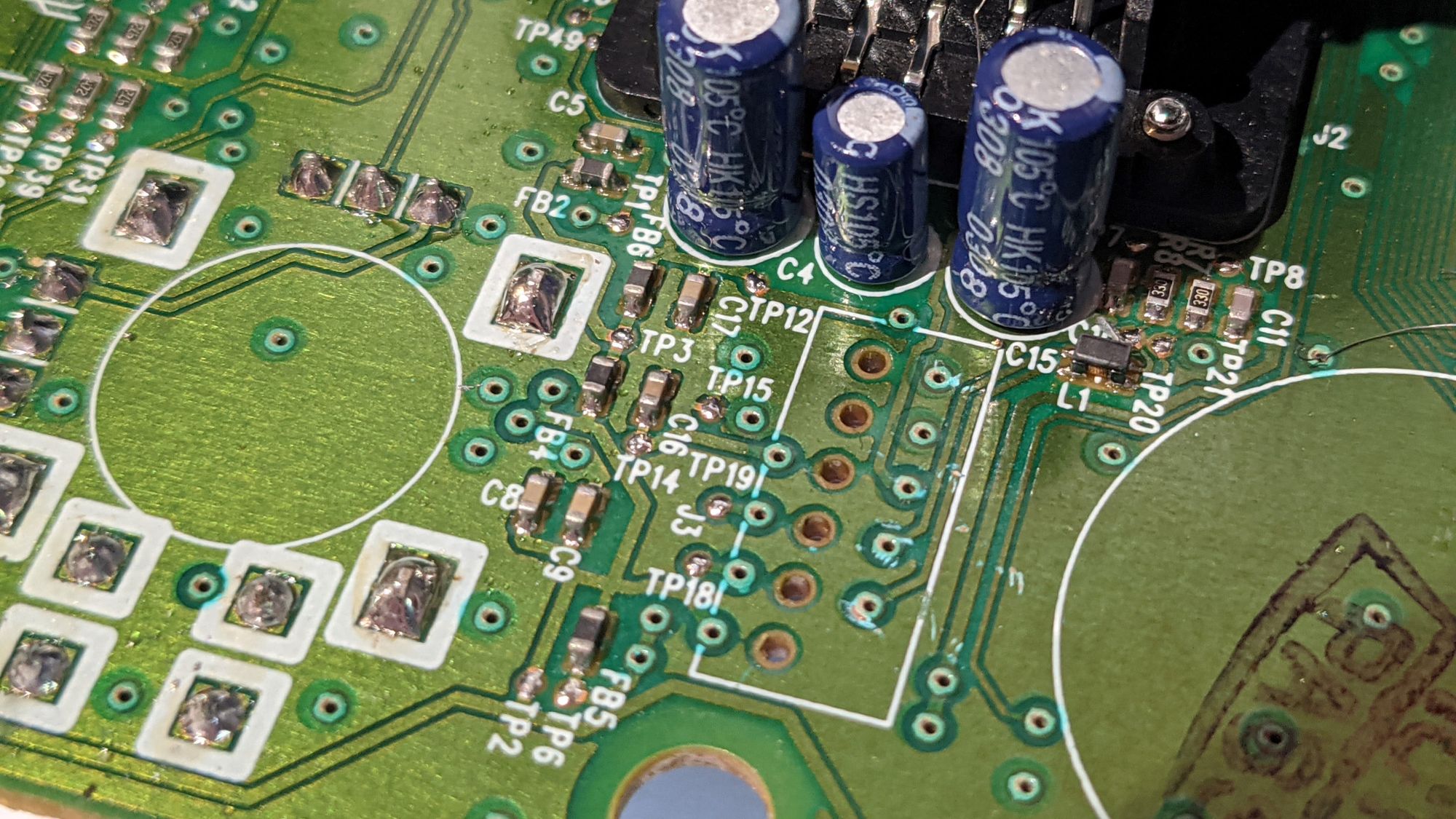 XBOX controller PCB