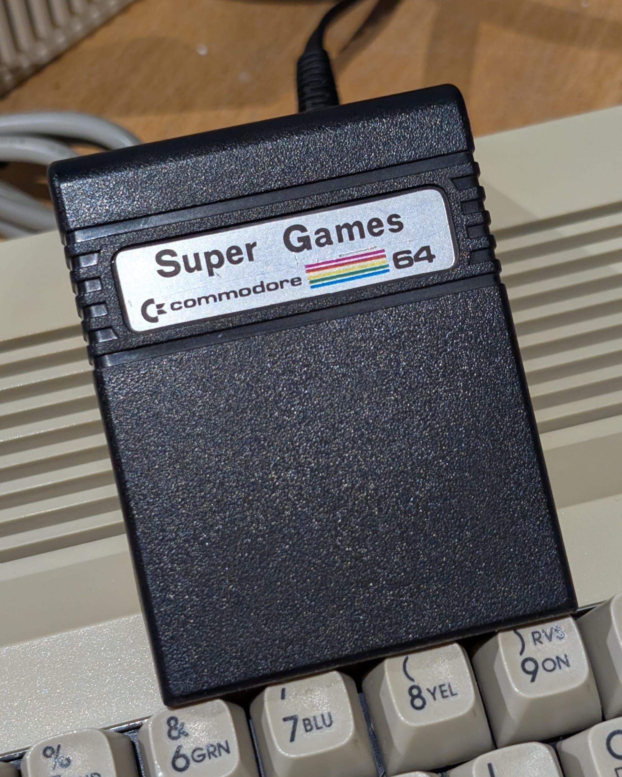Commodore 64 Super Games Cartridge